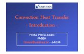 ConvectionConvectionHeat HeatHeatTransfer Transfer ...professor.unisinos.br/jcopetti/transcal_ppg/Intro Convec 2013.pdf · ConvectionConvectionHeat HeatHeatTransfer Transfer----Introduction