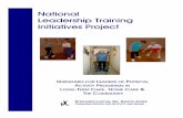 National Leadership Training Initiatives Project · National Leadership Training Initiatives Project – Guidelines Documents 3 ACKNOWLEDGEMENTS Many individuals were involved in