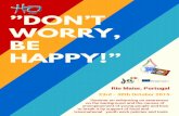 ”DON’T WORRY, HAPPY!” - SALTO-YOUTH · Introduction of the seminar “Don’t worry, be happy”; ... boticelli@email.cz. Description Three of the experts- PR expert( it can