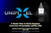 A Better Way to Build Displays Overview Presentation … · A Better Way to Build Displays Overview Presentation (UNXL.OB) ... GE/PepsiCo/Memorex/P&G. Bruce Berkoff. Director. Chairman