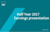 Half Year 2017 Earnings presentation - AXA AXA... · * Contribution to Ambition 2020 UEPS CAGR target from cost savings as per 2016 Investor Day Ambition 2020. Disciplined capital