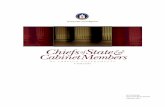 Chiefs State CabinetMembers - Welcome to the CIA Web Site · OF FOREIGN GOVERNMENTS ChiefsofState& CabinetMembers A DIRECTORY Information received as of 1 September 2010 has been