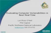 Evaluating Computer Vulnerabilities in Near Real Timeinterlab.pnnl.gov/docs/pnnlsart_121505_interlab_final.pdf · Evaluating Computer Vulnerabilities in Near Real Time Evaluating