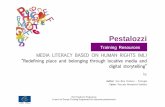 Training Resources - Council of Europe · 3 Pestalozzi Training Resources Theme: Locative media and digital storytelling Expected outcome To explore the concepts of “place” and