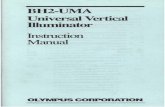 BH2-UMA Universal Vertical IDuminator - Alan Wood · PREFACE As l1lis insuuction manual describes the operation aCme BH2·UMA Universal VerticalllluminatOf attachment OIIly, it is