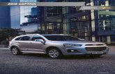 2016 CAPTIVA - chevrolet.co.za · under the Captiva’s bonnet, you’ll find one of two powerful engines, a petrol or diesel. These engines are made for performance and for getting