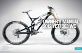owner’s manual 2012 yeti 303 wc - Amazon Web Services · owner’s manual 2012 yeti 303 wc . 4. 5. table of c ontents BranD Overview 06 Frame FeatUres 08 GeOmetery 10 maintenanCe