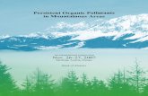 Persistent Organic Pollutants in Mountainous Areas · Persistent Organic Pollutants in Mountainous Areas Nov. 26–27, 2007 1 Understanding Air and Soil Concentration Changes with