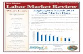 New Mexico Volume 43 No. 3 Published April 25, 2014 Labor ... · New Mexico Labor Market Review Highlights: March 2014 Labor Market Data Current Regional Nonfarm Employment Growth