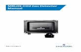 MRLDS-CO2 Gas Detector Manual - climate.emerson.com · General Information Overview • 1 1 Overview. 1.1. General Information. The MRLDS-CO2 (P/N 809-1020) is a fixed gas detector