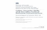 Cyber security skills - publications.parliament.uk · Cyber Security Skills and the UK’s Critical National Infrastructure 3 Summary Cyber security is not just about technology.