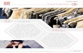 Fast Fashion Position Paper - Lectra · Position paper The fast-fashion business model relies on 4 key factors; on-trend clothing, affordable prices, frequent assortment chan-ges