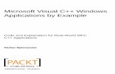 Microsoft Visual C++ Windows Applications by Example · five years in Hewlett-Packard's C++ compiler team in Bangalore. He also represented the ANSI/ISO C++ standardization committee