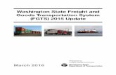 Washington State Freight and Goods Transportation System ... · Washington State Freight and Goods Transportation System (FGTS) 2015 Update March 2016 2015 Update Team Wenjuan Zhao