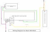 Wiring Diagram for Mach 460 Mods - tazcobra.com · Mach 460 J3 receptacle SSV lead with bullet connector on one end Mach 460 ground lug To pin 9 of Mach 460 J1 connector (12V DC)