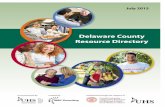 Delaware County Resource Directory - nyuhs.org .Delaware County Resource Directory July 2015 commissioned