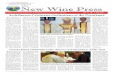 The New Wine Press · and Rev. Fr. Kelly Wilson. Gagnon said Neufeld and Wilson chose the evenings readings, from Acts and 1 Peter, “as a means of re-flection on the vocation to