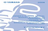 YZ125 X )/X1 PROPRIETAIRE WARTUNGSHANDBUCHmx-sport.ru/files/1C3-28199-33_YZ125_08.pdf · FOREWORD INTRODUCTION Congratulations on your purchase of a Yamaha YZ series. This model is