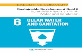 EXECUTIVE SUMMARY - unwater.org · 2 Sustainable Development Goal 6 Synthesis Report 2018 on Water and Sanitation. Executive Summary Sustainable Development Goal 6 All 193 Member
