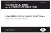 CLINICAL EEG and NEUROSCIENCE - PNLpnl.bwh.harvard.edu/pub/pdfs/salisburyeeg_08.pdf · CLINICAL EEG and NEUROSCIENCE ©2008 VOL. 39 NO. 2 58 Figure1. Top. P300 to target tones. Note