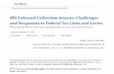 IRS Enforced Collection Actions: Challenges and Responses ...media.straffordpub.com/products/irs-enforced-collection-actions... · IRS Enforced Collection Actions: Challenges and