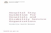 Hospital Stay Guideline for Hospitals and Disability .../media/Files/Corporate/general...  · Web viewThe . Hospital Stay Guideline. for . Hospitals . and . Disability Service Organisations