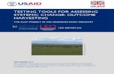 TESTING TOOLS FOR ASSESSING SYSTEMIC CHANGE: … · TESTING TOOLS FOR ASSESSING SYSTEMIC CHANGE: OUTCOME HARVESTING ALCP IN THE GEORGIAN DAIRY INDUSTRY LEO REPORT #43 DISCLAIMER The