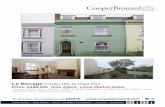 Le Bocage · Le Bocage Cordier Hill, St Peter Port Price: £275,000 Sole Agent Local Market Sales Lounge, dining room, kitchen, utility, 3 double bedrooms (1 with ensuite shower room),