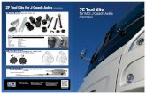 ZF Tool Kits for J Coach Axles (VIN 67000+) ZF Tool Kitsnfi.parts/prodlit/zf-tool-kits-booklet-03-26-2364-rev-a.pdf · ZF Tool Kits for MCI J Coach Axles (VIN 67000+) 20-02-0035 in