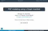 PSF modeling using a Graph manifold - cosmostat.org · 1/21 Introduction PSF estimation Impact on shape measurement PSF modeling using a Graph manifold Morgan A. Schmitz, Jean-Luc