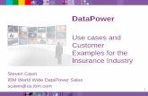 Use cases and Customer Examples for the - Lusodata · Use cases and Customer Examples for the ... •Reduced processing times from 2 week average to 48 hour ... INTACT/MTL AETNA LIFE
