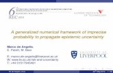 A generalized numerical framework of imprecise probability ...rec2014.iit.edu/presentations/Presentation_de_Angelis.pdf · A generalized numerical framework of imprecise probability