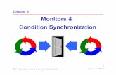 Chapter 5 Monitors & Condition Synchronizationjnm/book/pdf/ch5.pdf · 2015 Concurrency: monitors & condition synchronization 1 ©Magee/Kramer 2nd Edition Chapter 5 Monitors & Condition