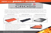 THE COMPREHENSIVE CROSSOVER SYSTEM - penn-elcom.com Elcom - CROSS 5.pdf · CROSS 5 is more than just a crossover. Forged from high quality thermoplastic poly-urethane (TPU), CROSS