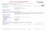SAFETY DATA SHEET - FreemanSupply.com · WATERSHIELD +1 517 546 4520 SAFETY DATA SHEET Product name Emergency telephone number and Telephone number Section 1. Identification:: Supplier's