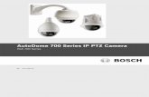 AutoDome 700 Series IP PTZ Camera - content.etilize.com · Configuration Manager is an optional network utility provided on the Bosch Security Systems Web site. Use the Configuration