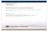 RADTRAN 6 Technical Manual - prod-ng.sandia.gov · Printed January 2014 FCRD-NSFT-2014-000376 RADTRAN 6 Technical Manual Ruth F. Weiner, K. Sieglinde Neuhauser, Terence J. Heames,