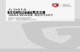G DATA Malware Report H2 2014 · pc malware report h2 2014 Platforms – .NET developments still on the rise The programming of malware as .NET applications has ensured that the proportion