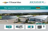 Renner Product Catalogue - thoriteinfo.co.uk · neu! Safe • economical • durable RENNER compressed air applications – As varied as your pneumatic requirements In trade, industry