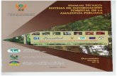 178 02/pd178-02-4 rev1... · iiap Instituto de Investigaciones de la Amazonía Peruana MANUAL TÉCNICO: SISTEMA DE INFORMACIÓN FORESTAL DE LA AMAZONíA PERUANA iiap UNION EUROPEA