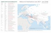 Mahan Air Destinations June 2017 - June 2018 - treasury.gov · Mahan Air Destinations June 2017 - June 2018 Russia Italy Spain Germany France Bulgaria Lebanon Azerbaijan Kuwait UAE