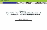 iBOLT Guide to Installation & License Managementftp.magicsoftware.com/ver/docs/Downloads/iBOLT/3.2/Windows/... · W4 ... wizard required to set up the installation. iBOLT supports