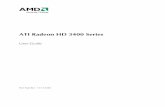 ATI Radeon HD 3400 Series - HISdigital · Macrovision, and is intended for home and other limited viewing uses only unless otherwise authorized by Macrovision. Reverse engineering