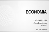 ECONOMIA · 2018-06-21 · A Teoria dos Ciclos de Wicksell baseia-se sobre os mecanismos indiretos através dos quais os fatores monetários podem ter um ... Alfred Marshall, 1842-1924.