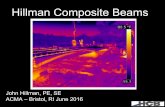 Hillman Composite Beams - Advent Comricomposites.com/wp-content/uploads/2016/07/Hiillman-Hillman... · John Hillman, PE, SE ACMA – Bristol, RI June 2016 Hillman Composite Beams.