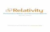 Relativity Performance Metrics and Recommendations - v9 · 2019-01-16 · Relativity|PerformanceMetricsandRecommendations-3 7.8Performancerecommendations 14 8Imaging 15 8.1Imagingresults