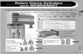Rotary Clamp Cylinders - Leading Distributor of Electronic ... · Rotary Clamp Cylinder: Standard ø12, ø16, ø20, ø25, ø32, ø40, ø50, ø63 Series MK How to Order M — ø Body
