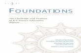 FOUNDATIONS Volume 1 - National Science Foundation · II FOUNDATIONS VOLUME 1 A ABOUT FOUNDATIONS FOUNDATIONS is a monograph series published by the National Science Foundation’s