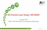 NR Physical Layer Design: NR MIMO - 3g4g.co.uk · 3GPP RAN Workshop on 3GPP submission towards IMT-2020, Brussels, Belgium, 24-25 October 2018 © 3GPP 2012 © 3GPP 2018 1 RWS-180008