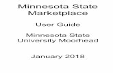 Minnesota State Marketplace · Minnesota State Marketplace is our new e-procurement solution that automates most procurement processes. The system allows users to procure goods by